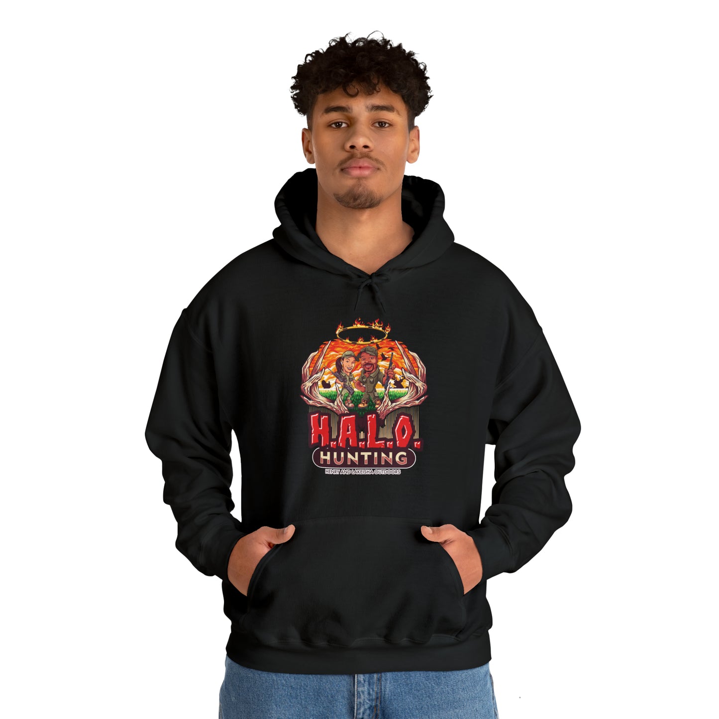 HALO Hunting Brand Hooded Sweatshirt