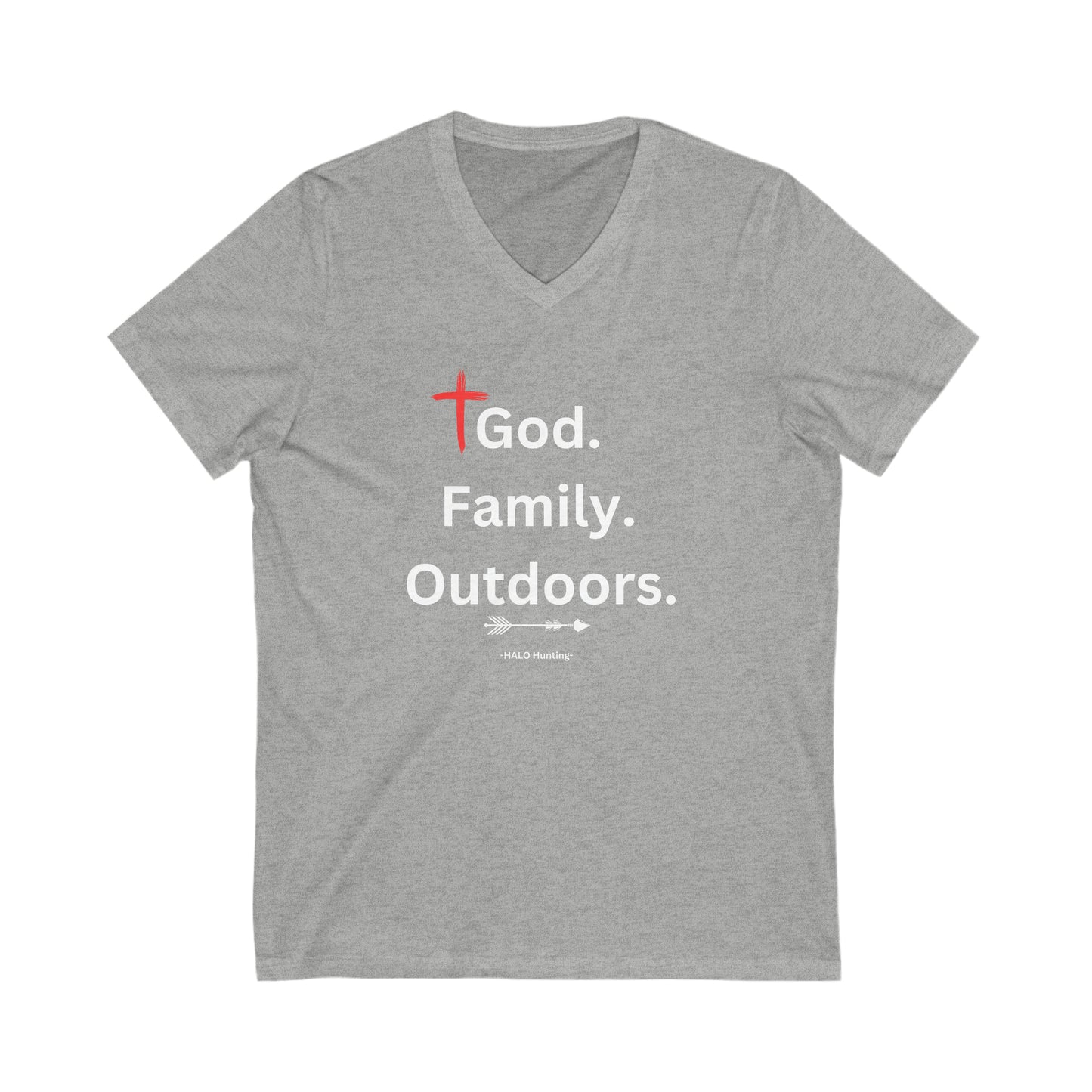 Women's God Family Outdoors Tee